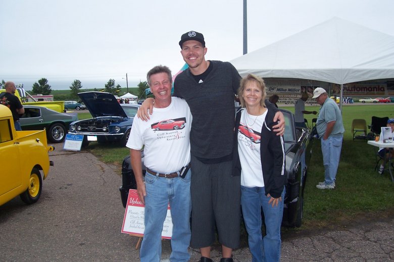 Ennis and Nancy with Mike Miller at Automania