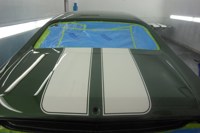 Here are a few pictures of the car after being wet sanded and buffed.