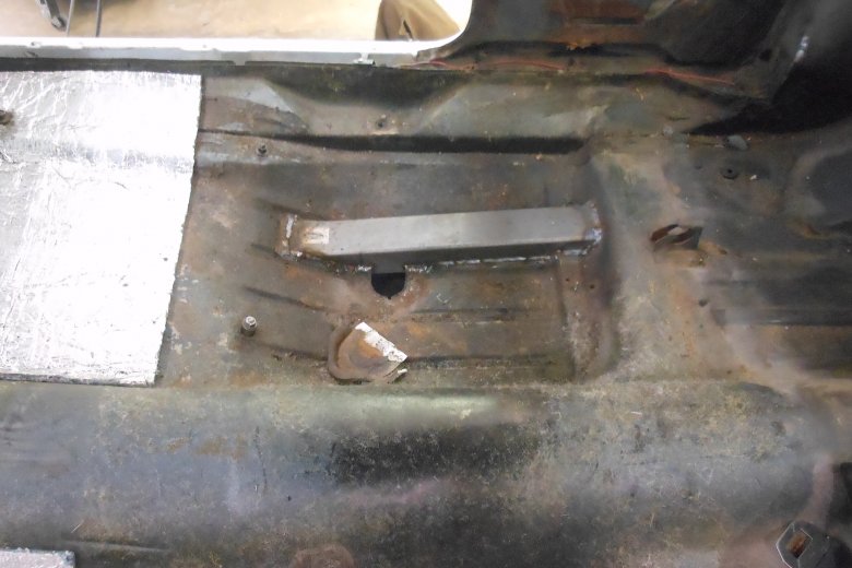 Here are the subframe connectors welded in place to the floor pan as well as the front and rear subframes under the car.
